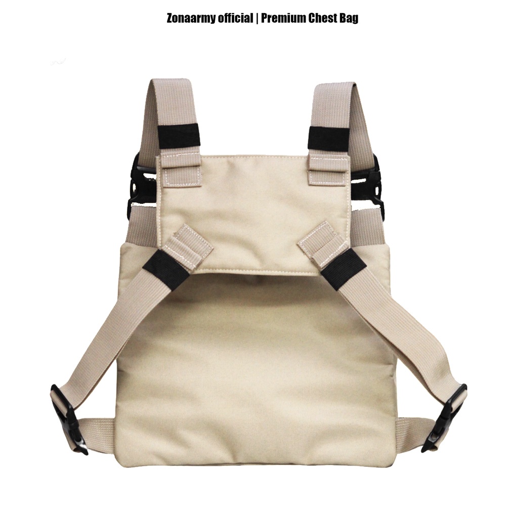 Neisda - Chestbag Tas Dada Series Threepocket Cream