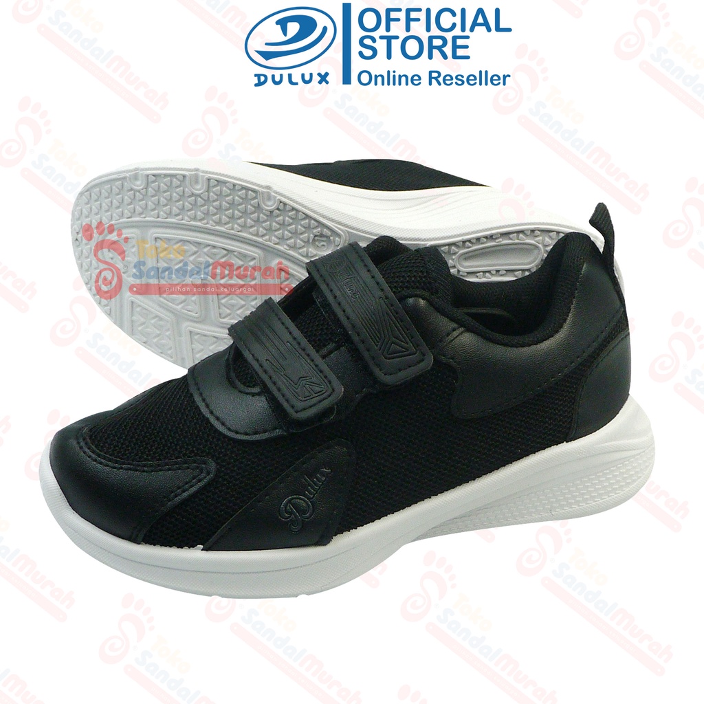 Toko Sendal Murah - Sepatu Sekolah Hitam Putih Uk 28 - 35 / Sepatu Olahraga Anak / Sepatu Anak Nyaman Model Prepet [Toko Sendal Murah BX 1066]