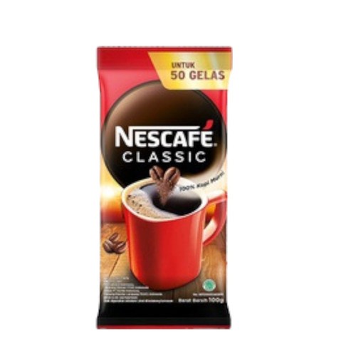 

Nescafe Classic Pouch 100gr - 1 Piece - OBOR FOOD