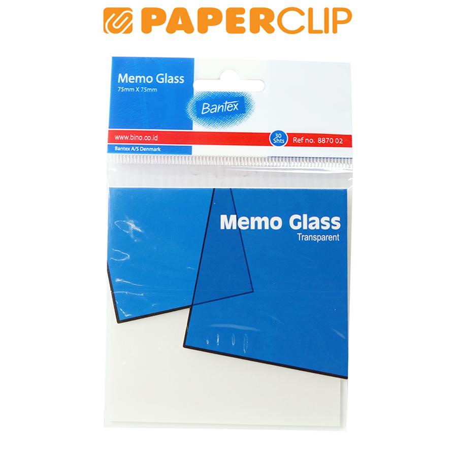 

STICK MEMO BANTEX 8870-02 MEMO GLASS TRANSPARENT
