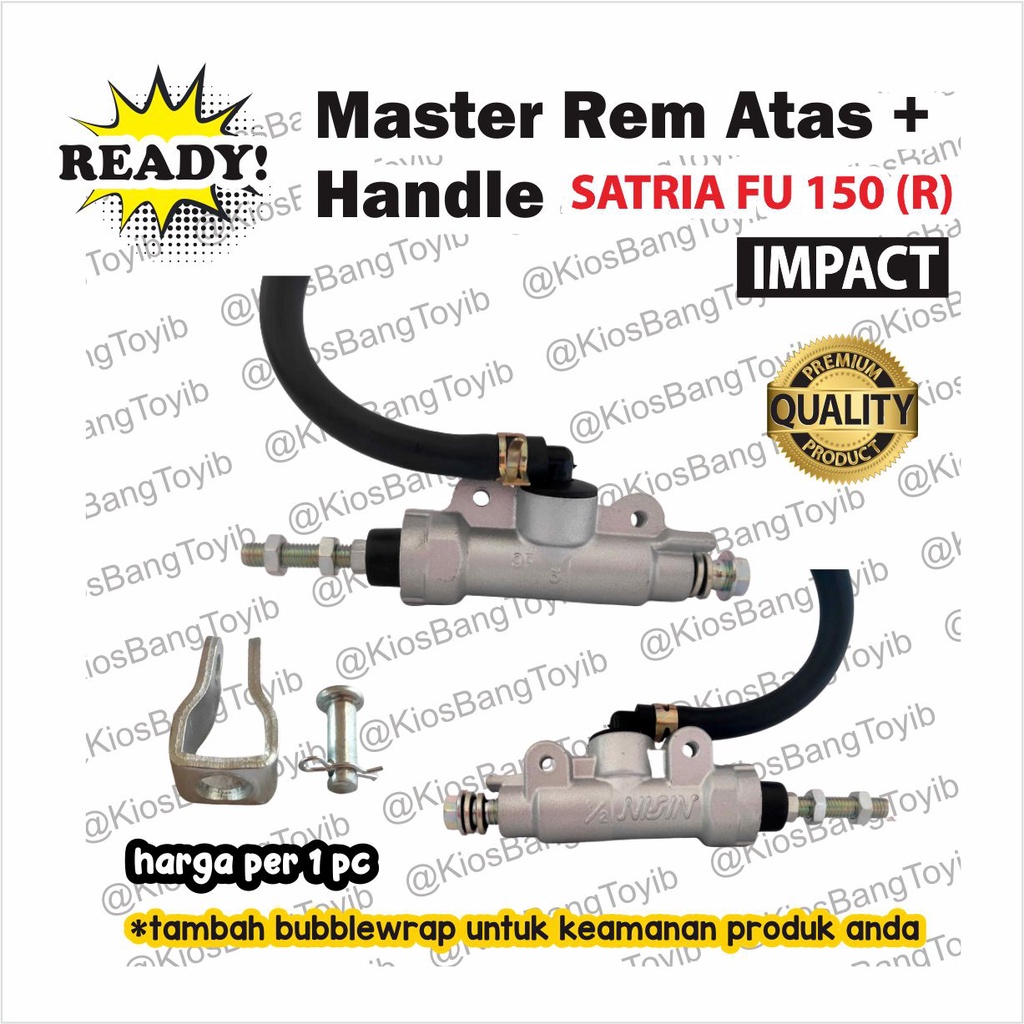 Master Rem Atas (Upper pump) + Handle SATRIA FU BELAKANG (impact)