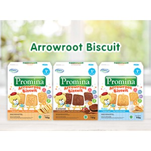 PROMINA BISKUIT ARROW COKLAT / KEJU / MAKANAN PENDAMPING MPASI BAYI