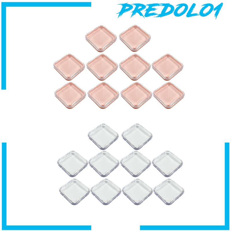 [Predolo1] 10buah Press on Kotak Penyimpanan Kuku Nail Packing Box Untuk Digunakan Di Rumah Salon Kuku