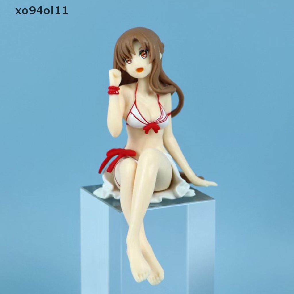 Xo 11cm Anime Sexy Action Figure Sitg posture Nyasna handmade Boneka Mobil Dekorasi Mainan Hadiah OL