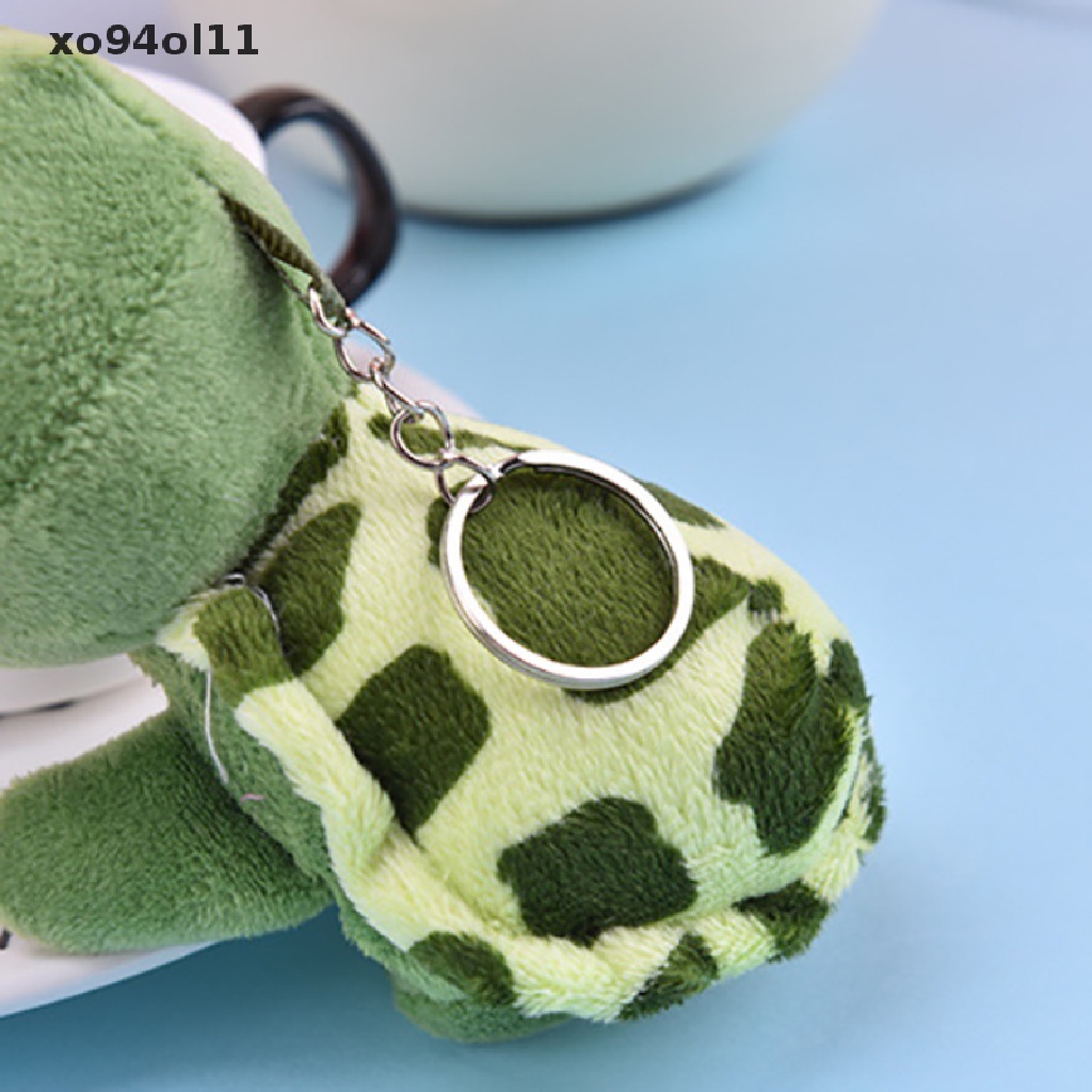 Xo Lucu Kartun Mini Turtle Doll Gantungan Kunci Liontin Gadis Wanita Tas Boneka Mainan Mewah OL