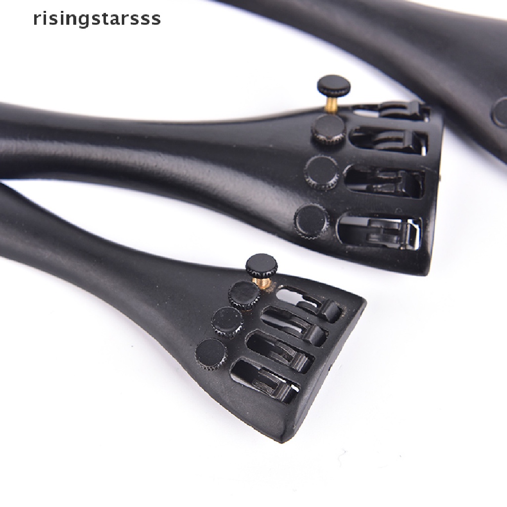 Rsid Span-New3 /4 4 /4 1 /8 Violin Tailpieces Tuner Halus Aluminum Alloy Tailpiece Dengan Tali Ekor Jelly