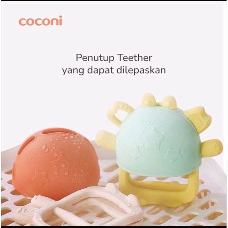 COCONI BRACALET CRAB TEETHER/MAINAN GIGITAN GELANG BAYI KEPITING