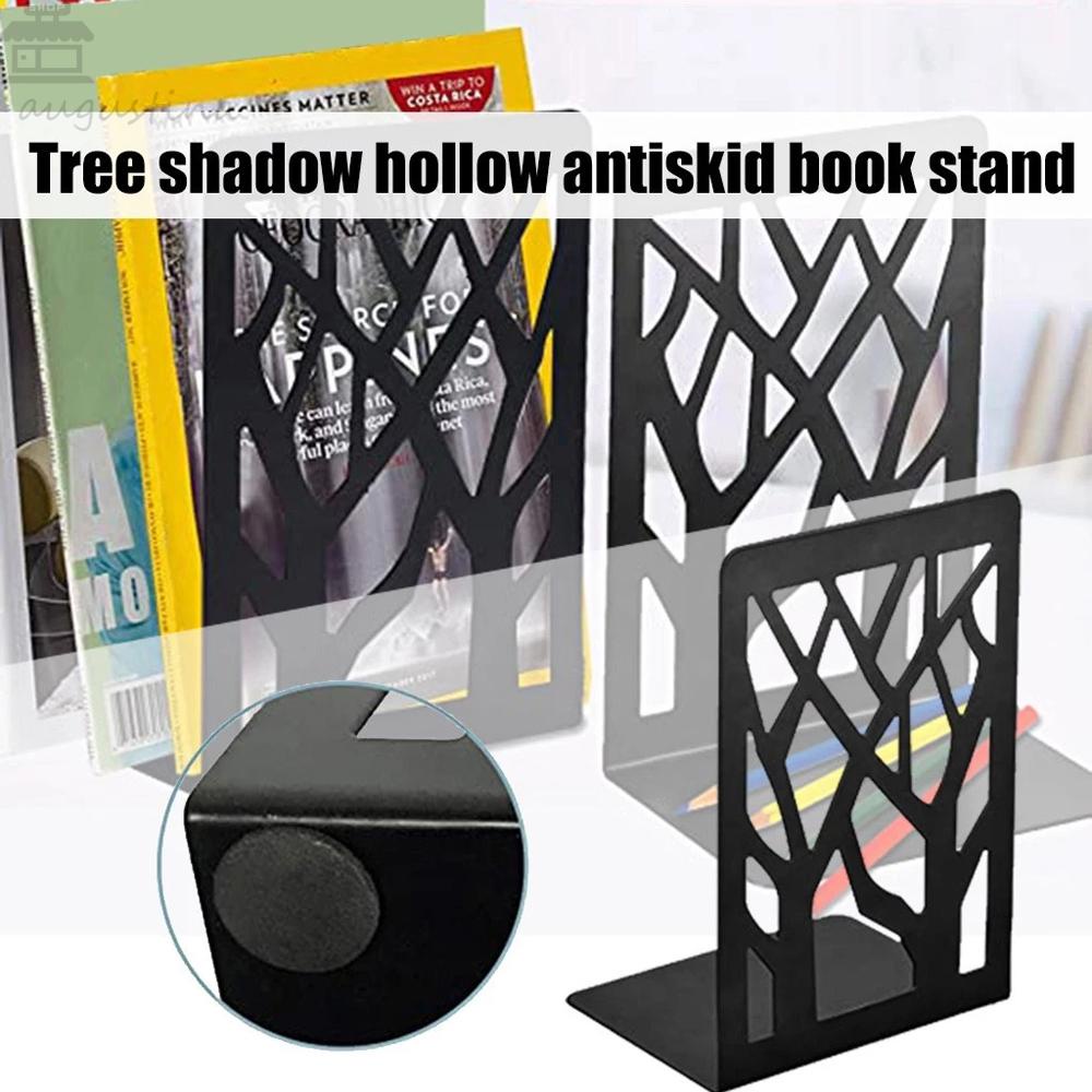 Agustina Bookends Aksesoris Kantor Alat Tulis Penopang Buku Meja Organizer Desktop Book Shelf for Shelves