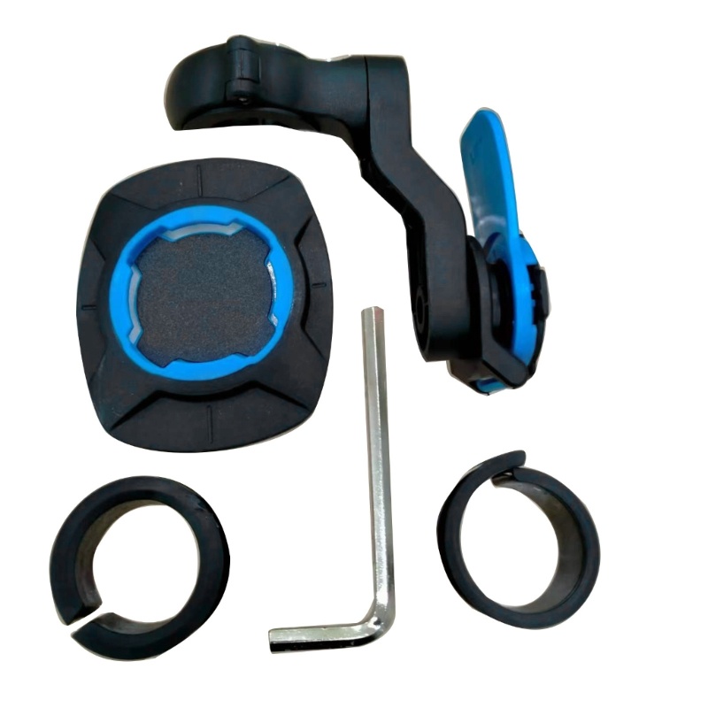 Cre Stang Motorcyle Phone Mounting Cradle Bracket Base Dengan Ring Adaptor Penyerap Goncangan Anti Shedding Scooter Phone S