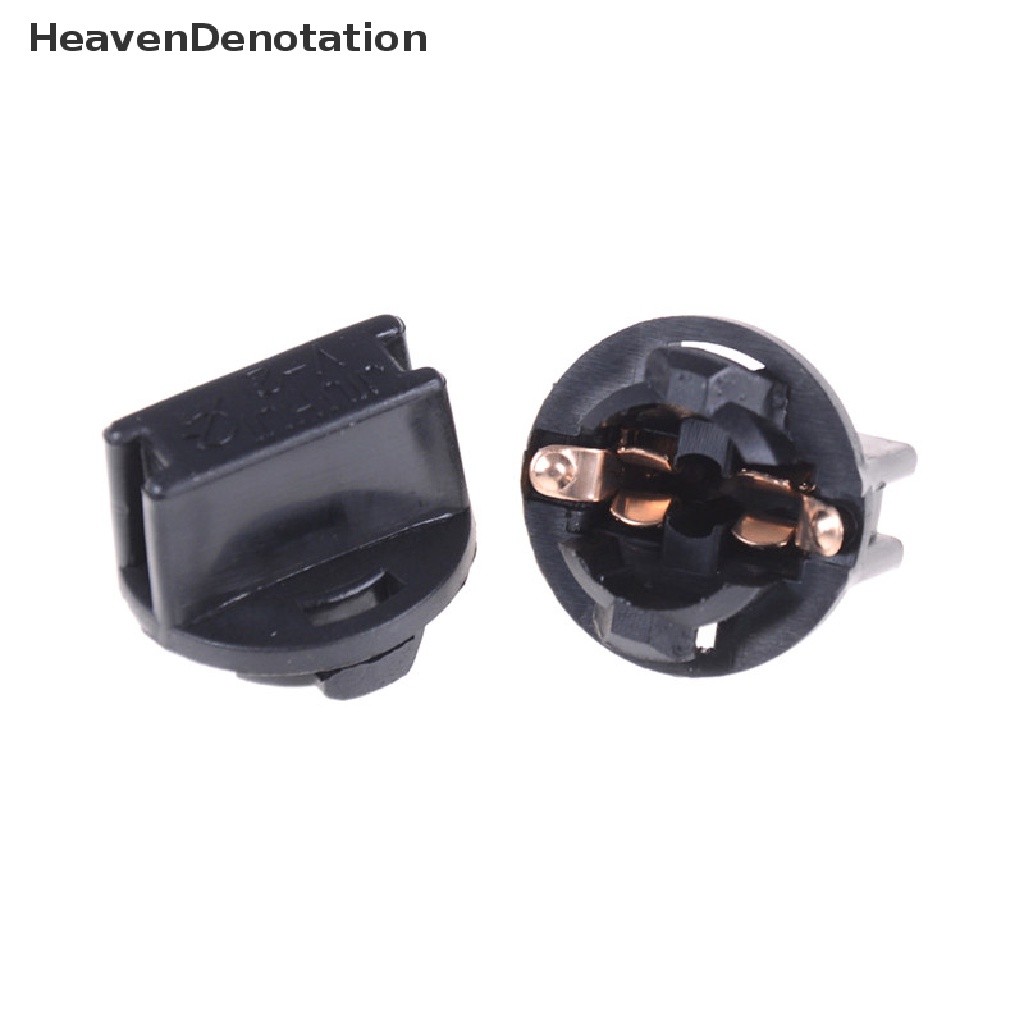 [HeavenDenotation] 10pcs T10 W5W 168192 194 Wedge Panel Instrumen Dash Light Base Socket HDV