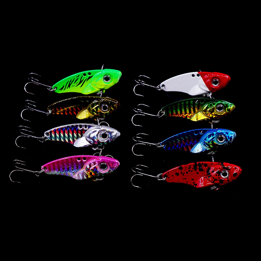 Umpan Sendok Pancing 5g/7g/10g/15/20g Metal Spinner Spoon Blade Untuk Bass VIB Crankbait Swimbait Untuk Bass Air Tawar Air Asin Long Casting Jigging Spoons