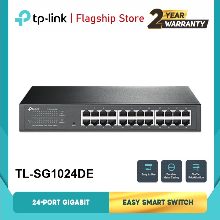 TP-LINK TL-SG1024DE 24-Port Gigabit Easy Smart Switch