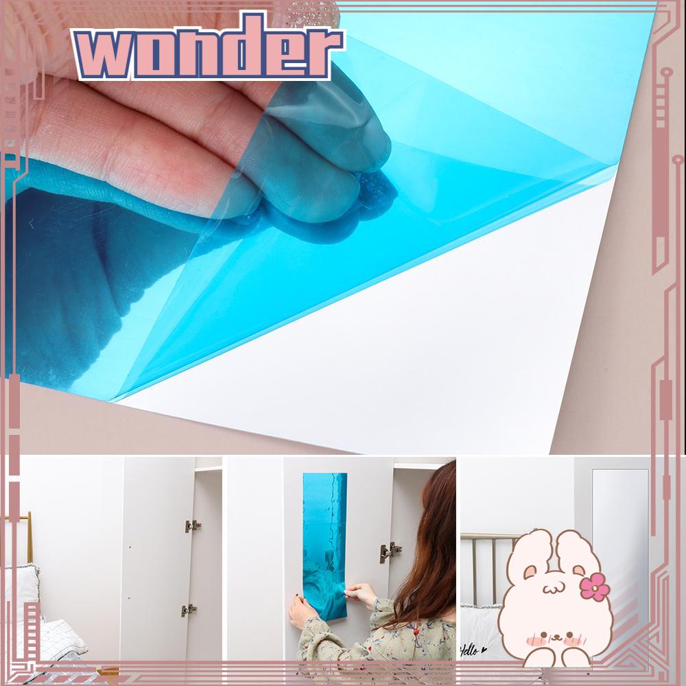 Wonder Mirror Cermin Lembut PET Akrilik Berperekat Ultra-Tipis