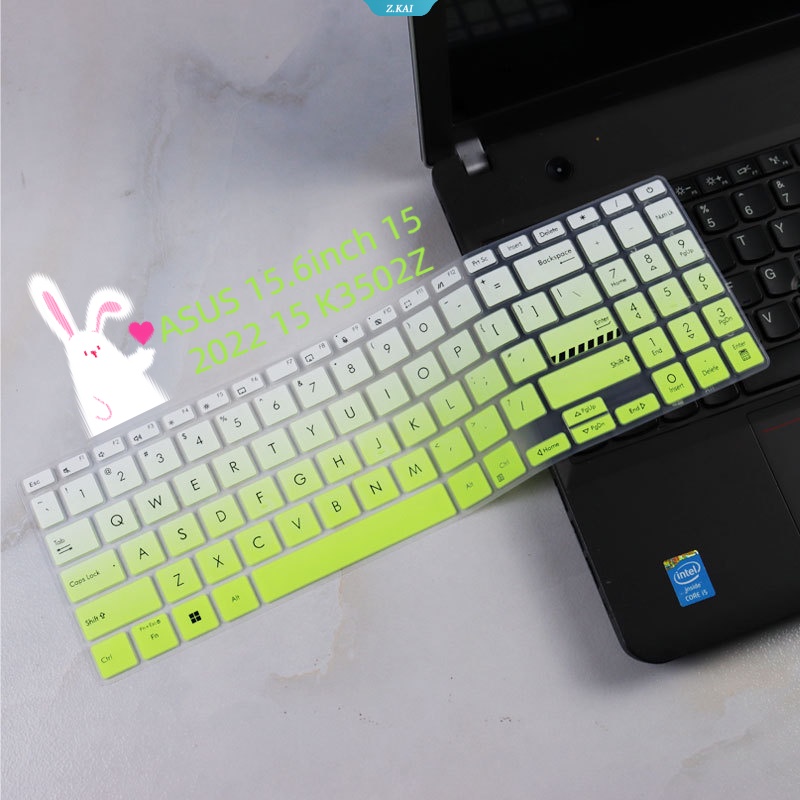 Cover Keyboard Laptop Untuk Model ASUS 15.6inch 15 2022 15 K3502Z Silikon Anti Air Pelindung Kulit Penutup Debu Laptop [ZK]