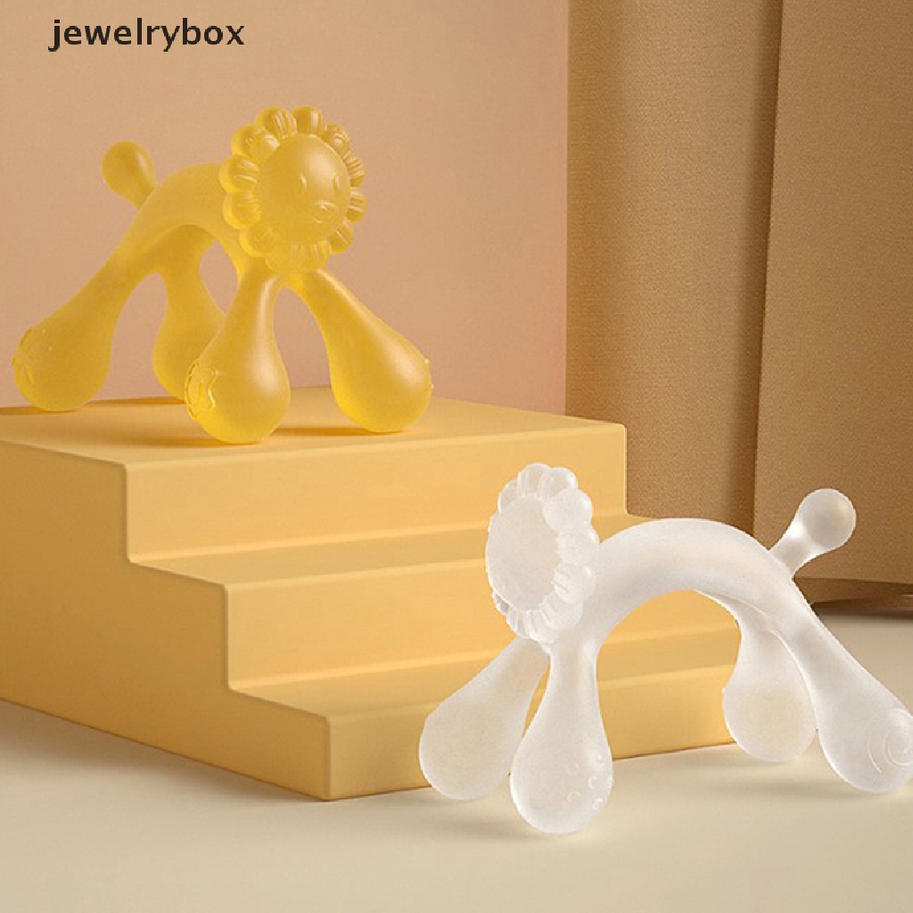 [jewelrybox] Baby Teether Molar Rod Baby Mainan Silikon Rebus Air Cocok Butik Artefak Anti Gigit