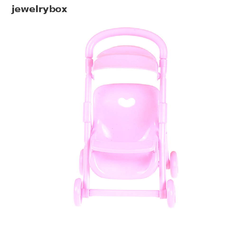 [jewelrybox] Kelly Doll Stroller Trolley Nursery Furniture Mainan Gadis Hadiah Butik