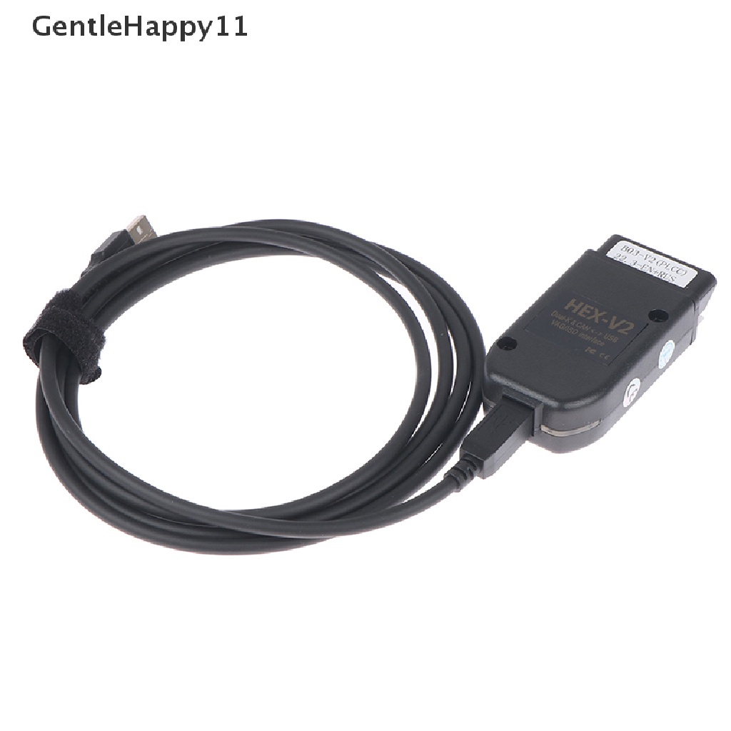 Gentlehappy 2022 VAG COM 22.3.1 Obd2 Scanner HEX V2 VAGCOM Alat Diagnostik Otomatis OBD USB id