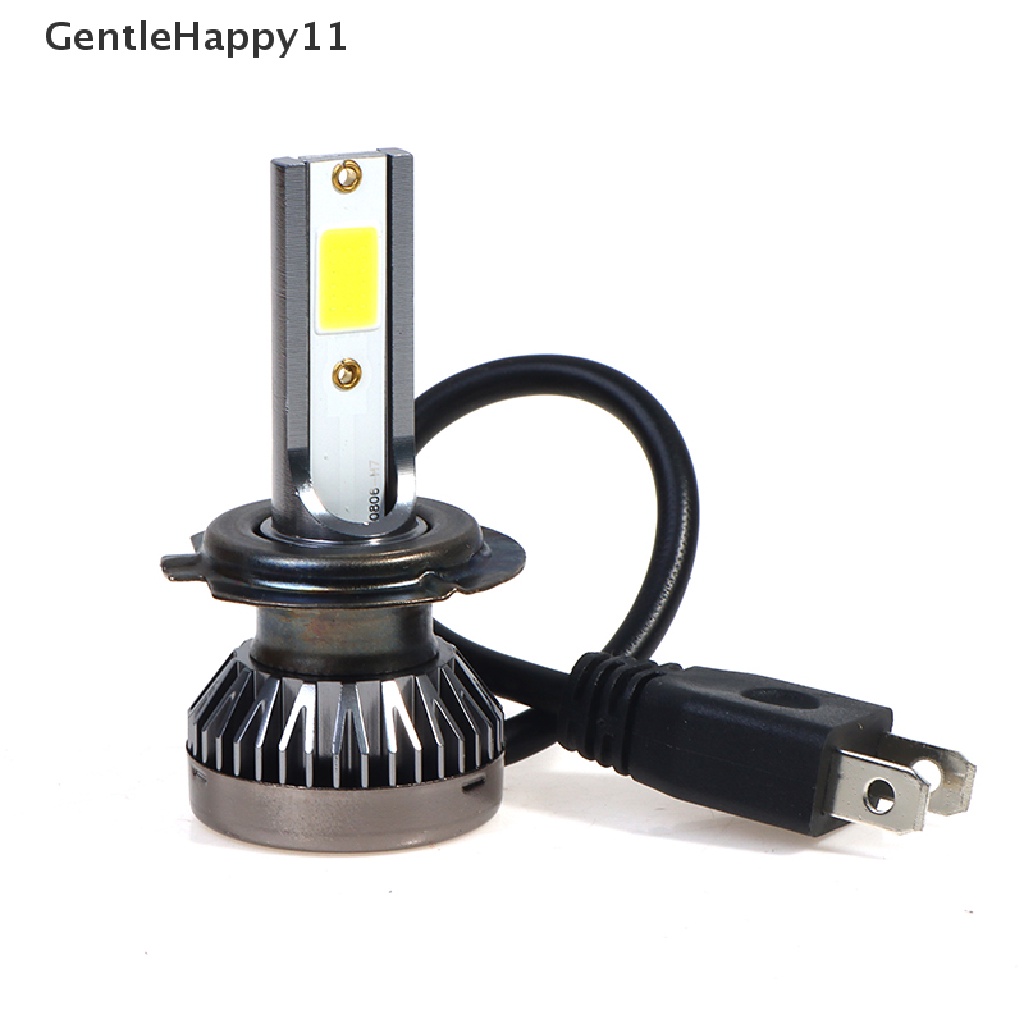 Gentlehappy 1pasang H1 H3 H4 H7 H11 Kit Konversi Lampu LED Mini 16000LM 6000K id