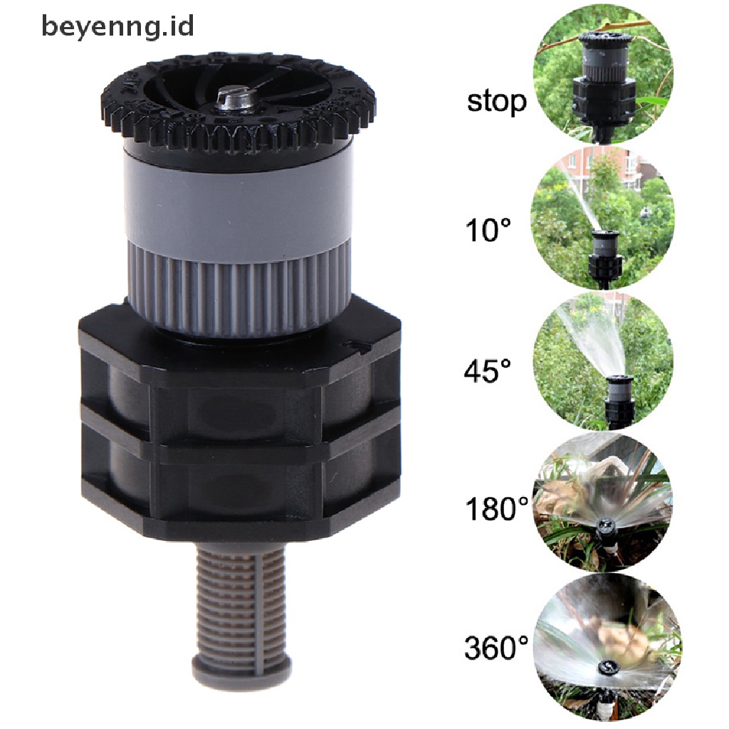 Beyen 1per2 ''Female Misg Sprinkler Taman Rumput Air Adjustable Rotary Nozzle ID