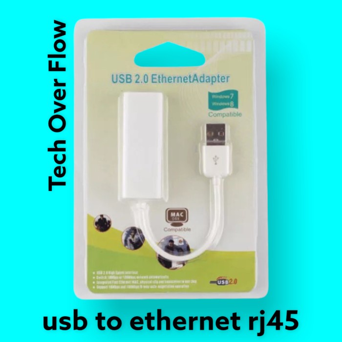 USB Ethernet adapter / USB network adapter