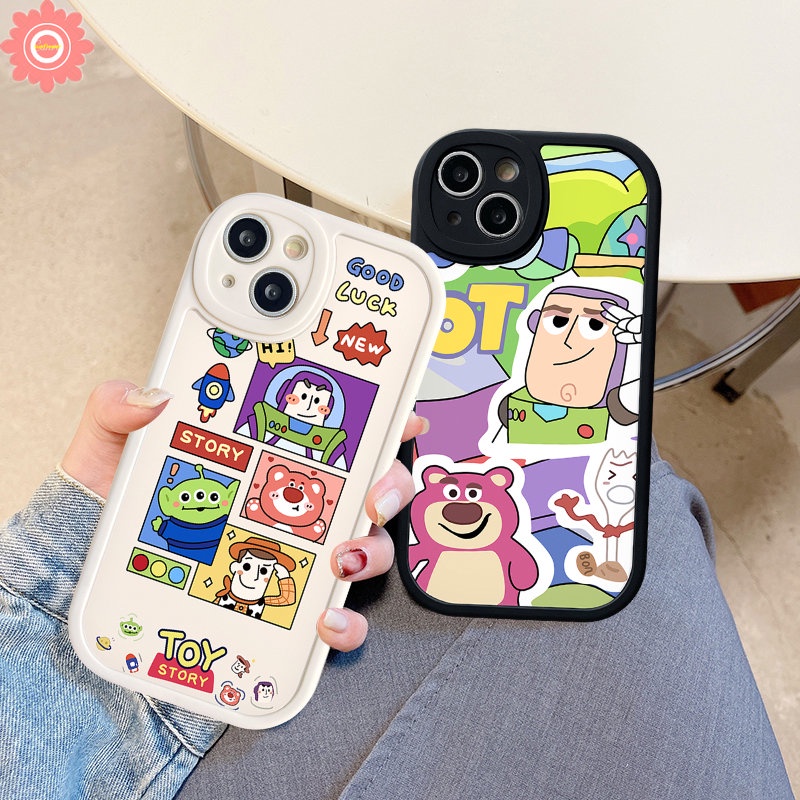 Toy Story Casing Vivo Y36 Y11 Y12 Y21 Y35 Y15 V25E Y22 Y91 Y20 Y02 Y15s Y16 Y30 Y17 Y91C Y20i Y22s Y12i Y21s V25 Y20s V23 Y31 V23E Y15A Y51 Y33s Y21A Kartun Lucu Manyo Soft Case