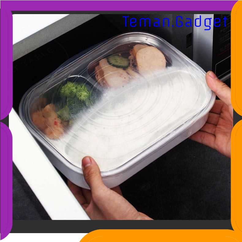 TG - DPR PULISI Silicone Penutup Makanan Stretch Food Cover Lid 6 PCS - G20055