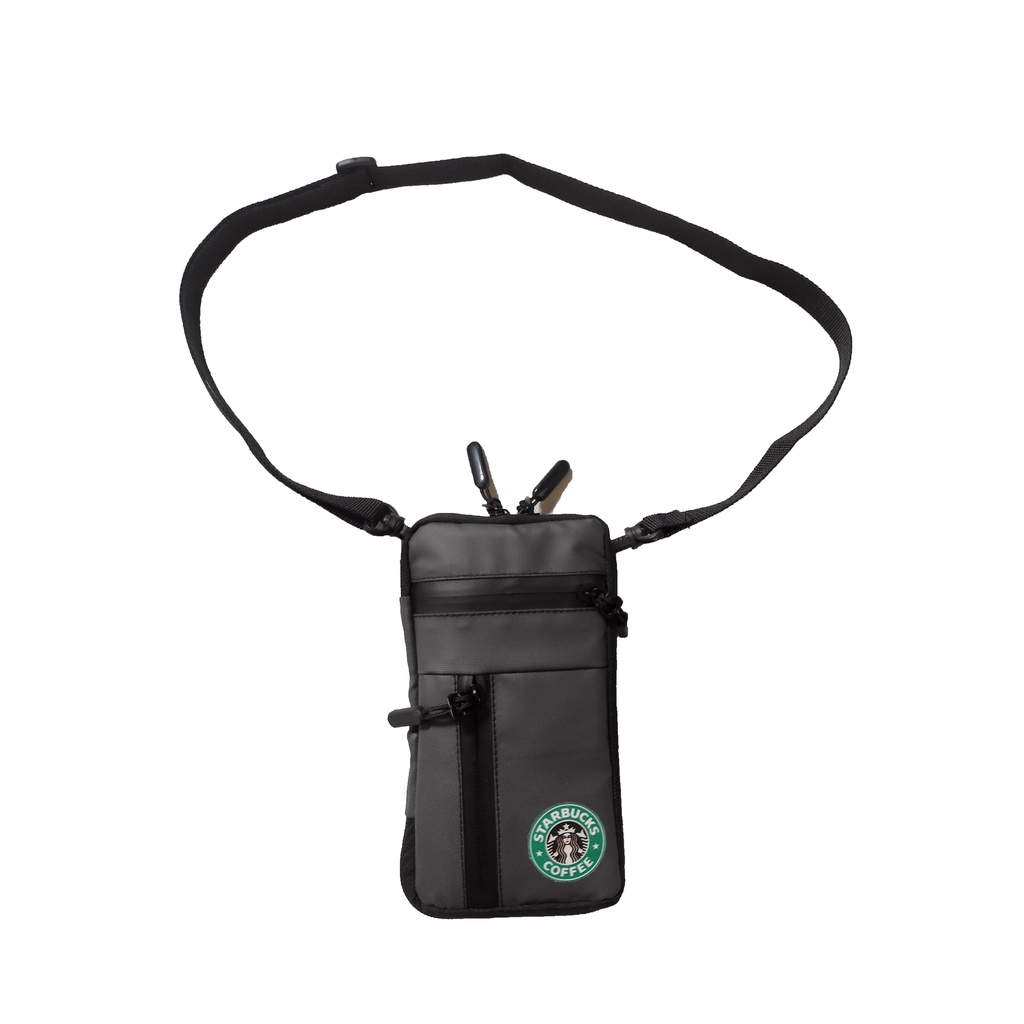 SANSURBAGS Hanging Wallet Tas HP Gantungan Leher WaterprooTas Hp Mini Selempang Gantung Pria Wanita