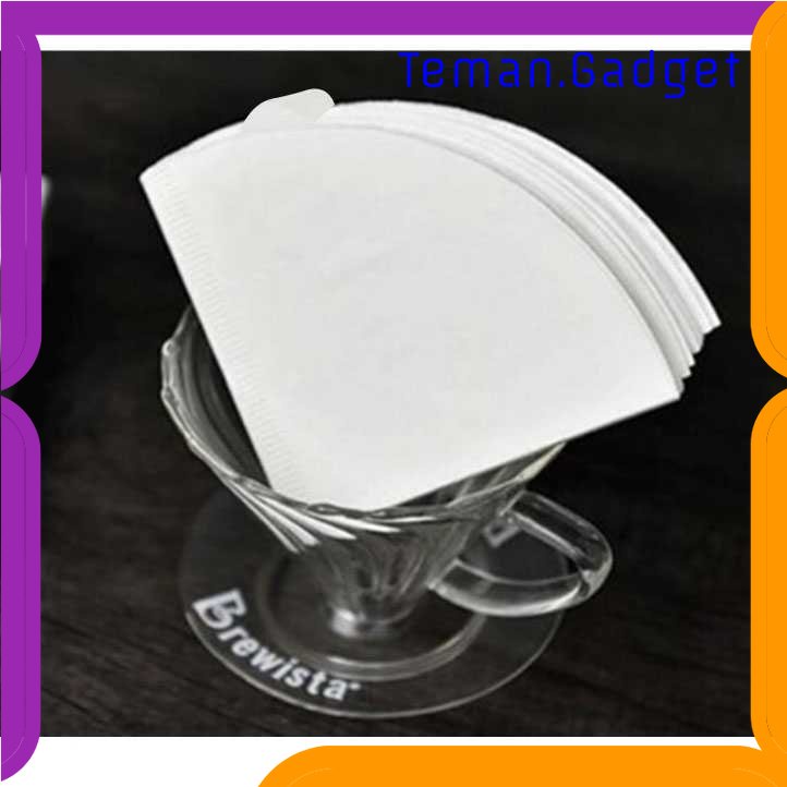 TG - DPR One Two Cups Kertas Filter Saringan Kopi V60 Drip 1 - 2 Serve 100 PCS - V40