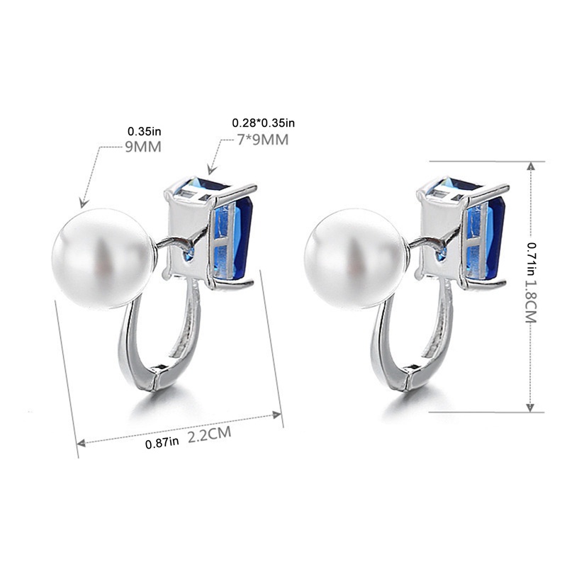 Aaa CZ Element Stud Earrings Untuk Vintage Anting Kristal Statement Wedding Wanita