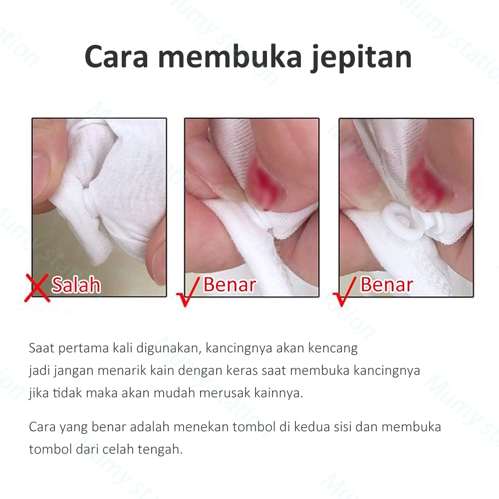 Mumystation Sleepsuit Romper Bayi Laki-laki Perempuan Jumper Bayi Piyama Bayi Newborn