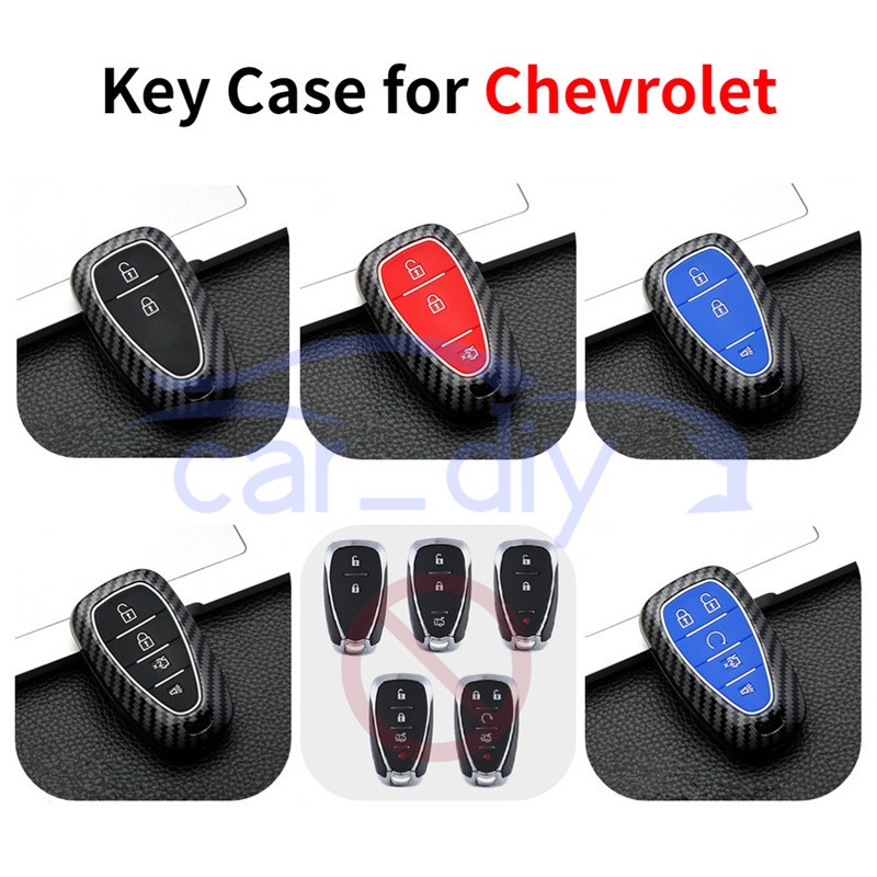 Abs Kunci Case Cover Remote Mobil Fob Dengan Gantungan Kunci Untuk Chevrolet Cavalier Cruze Monza Malibu Sail Equinox Shell Pelindung