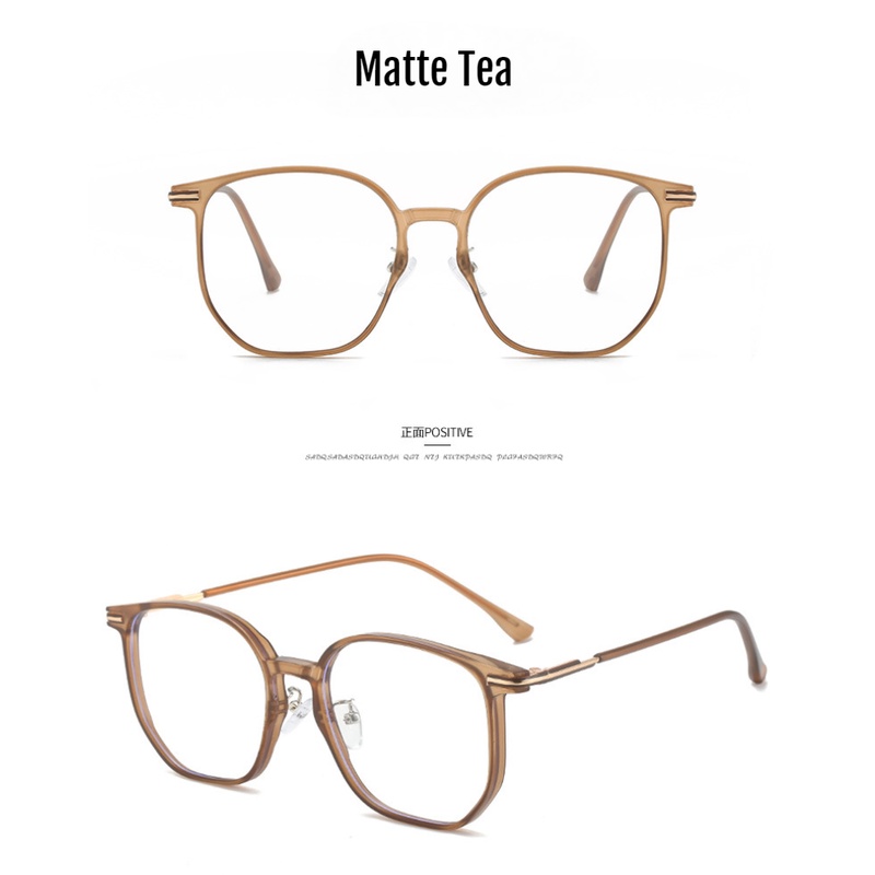 Oversized TR90 Kacamata Anti Radiasi Untuk Wanita Pria Komputer Blocking Blue Light Glasses