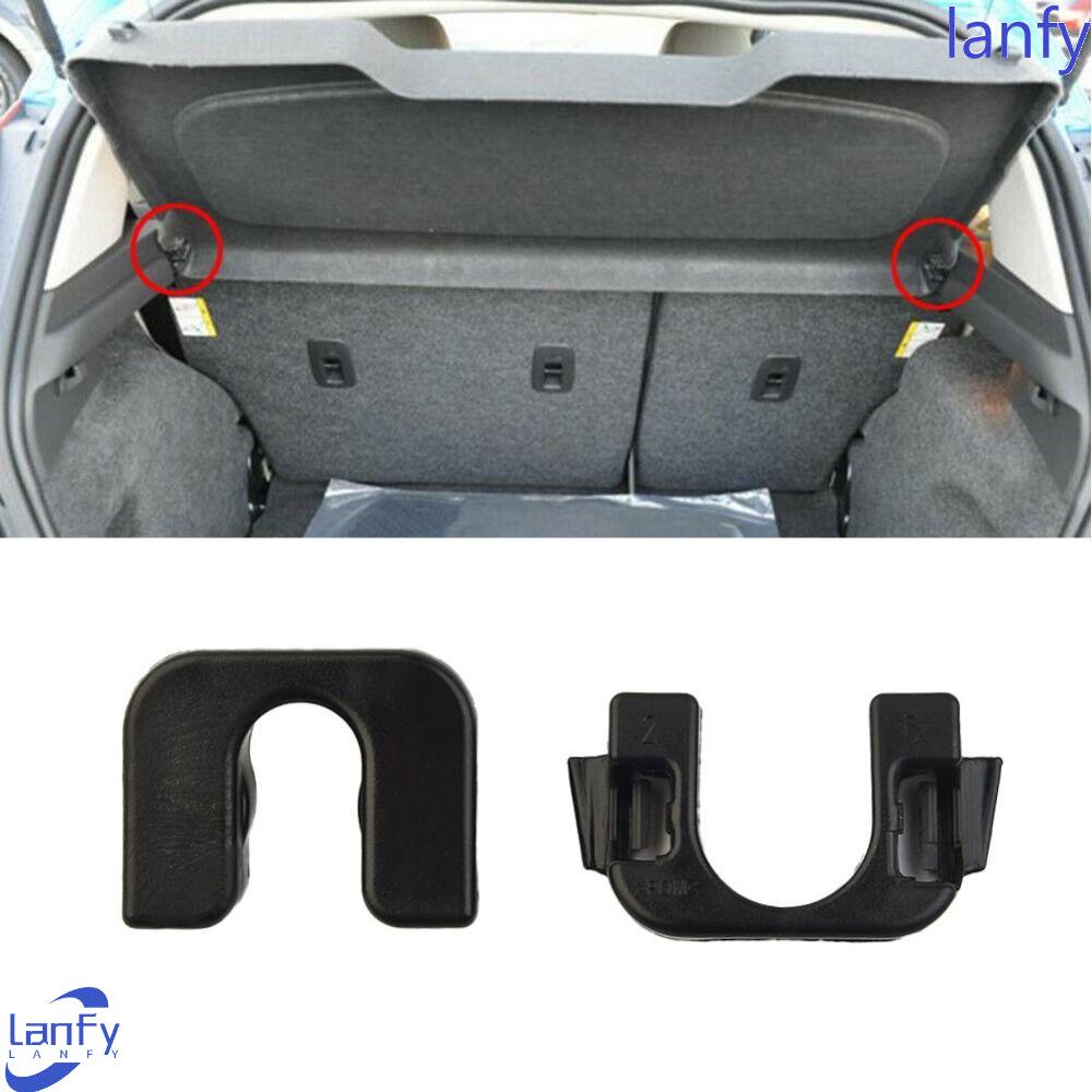 Lanfy Klip Rak Parcel Hitam Gesper Eksterior Klip Shelf Clip Yang Auto Parts Auto Vehicle Trunk Load Cover Mount