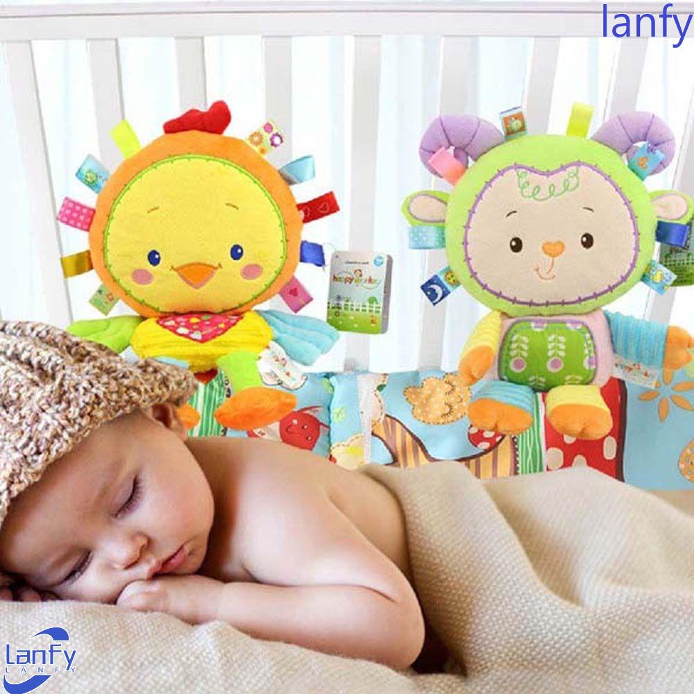 Lanfy Mainan Bayi Mainan Kerincingan Singa Kelinci Hewan Yang Indah Mewah Lembut Gajah Boneka Mainan Bayi Boneka Plush Doll Plush Animal Toy