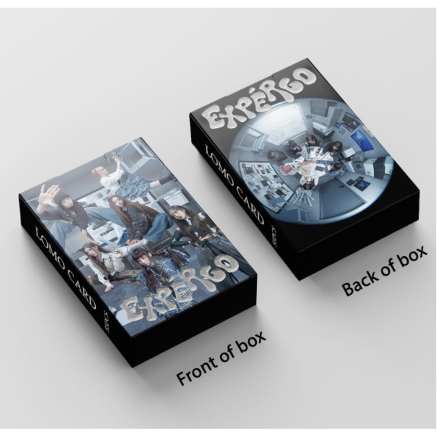 55pcs/box NMIXX Photocards AD MARE Album LILY HAEWON LOMO Card Postcard ((In STOCK) Kpop fan)