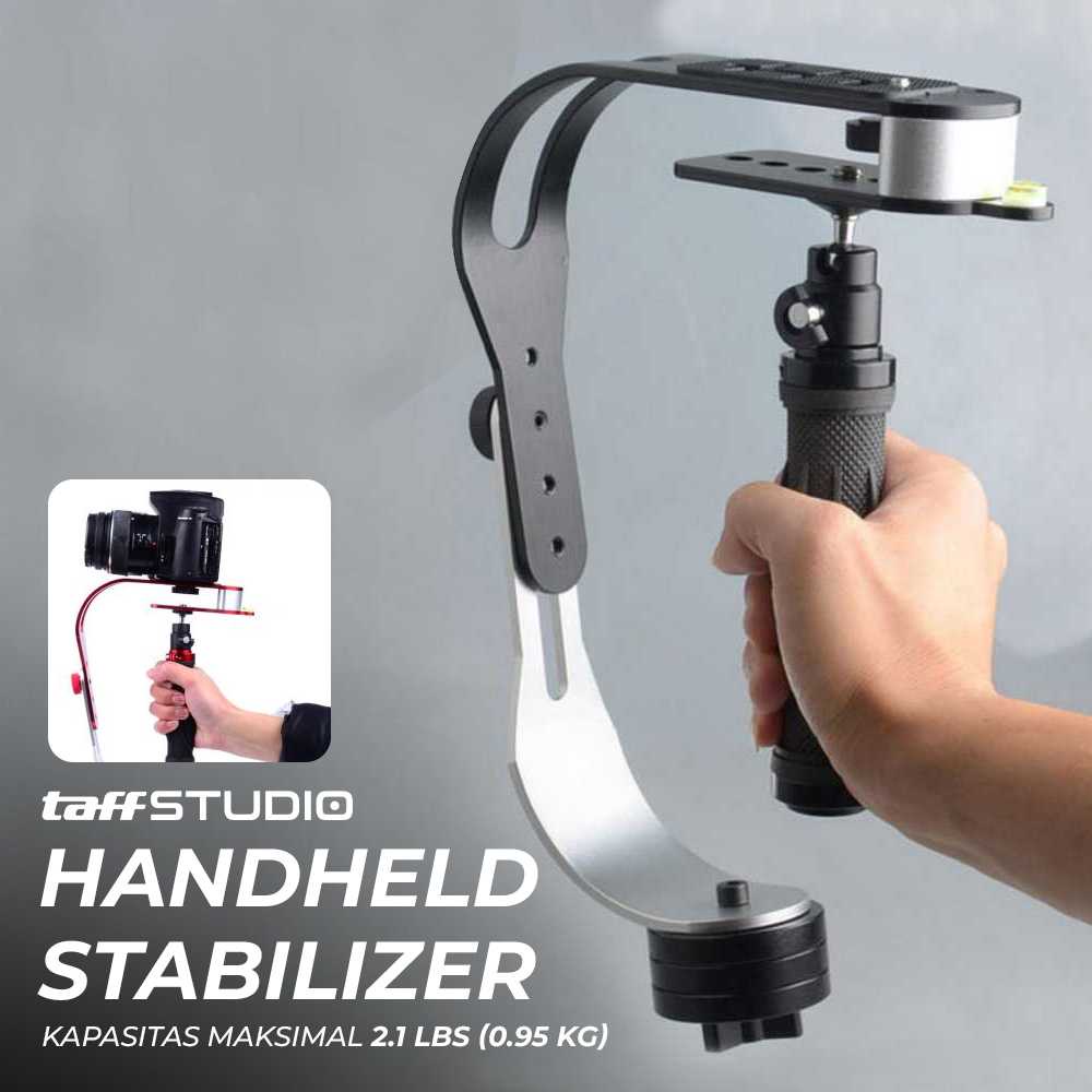 TaffSTUDIO Handheld Stabilizer Kamera DSLR GoPro Xiaomi Yi - W01