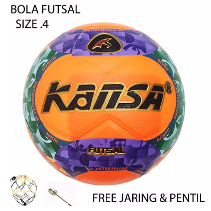 Bola Futsal Kansa Kuat dan Lembut Bergaransi