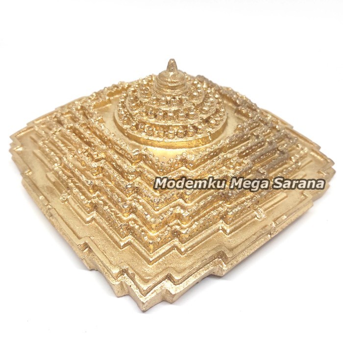 Aquascape Miniatur Candi Borobudur Jumbo Hiasan Aquarium Dekorasi