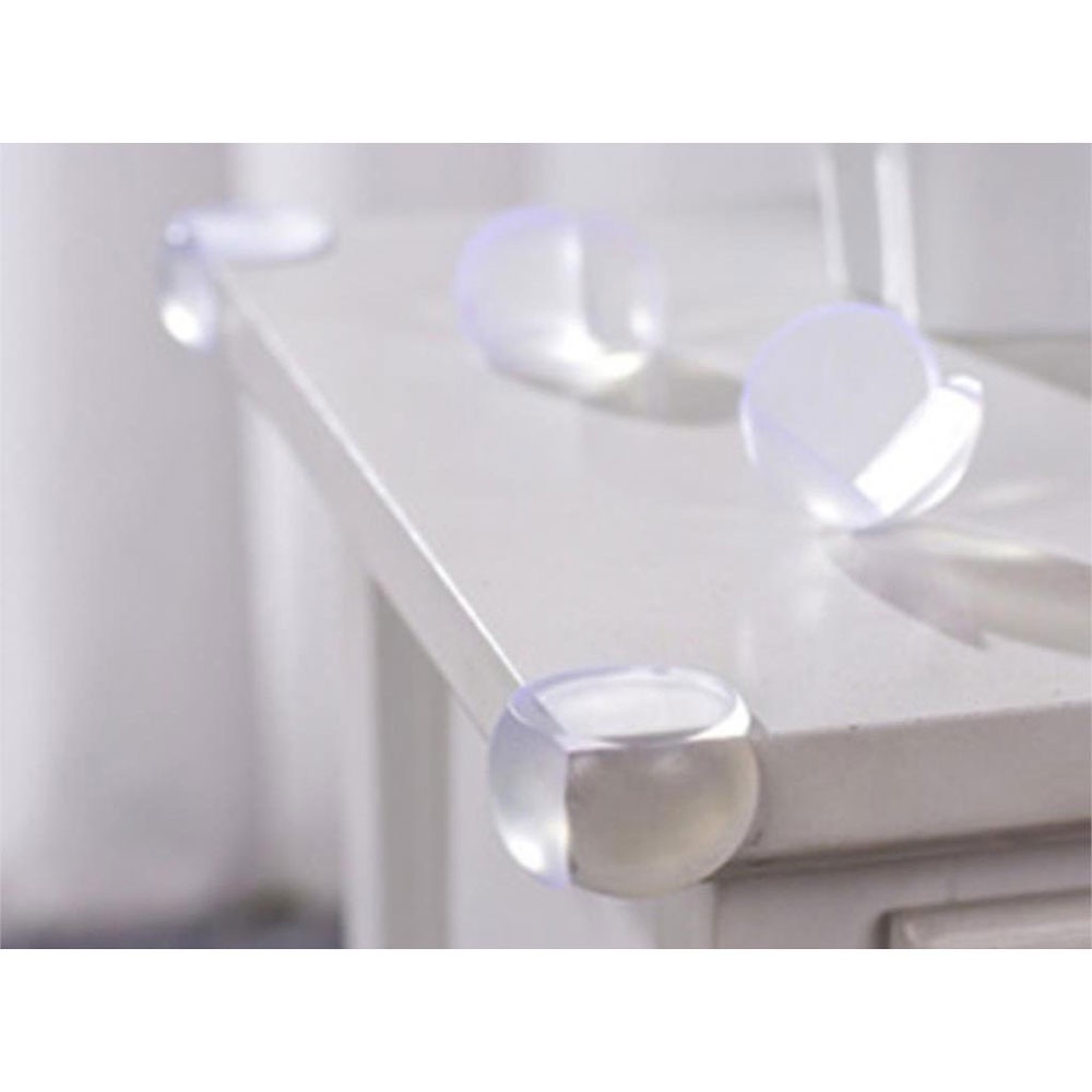 Silikon Pelindung Pengaman Tepi Meja 1 PCS - Transparent
