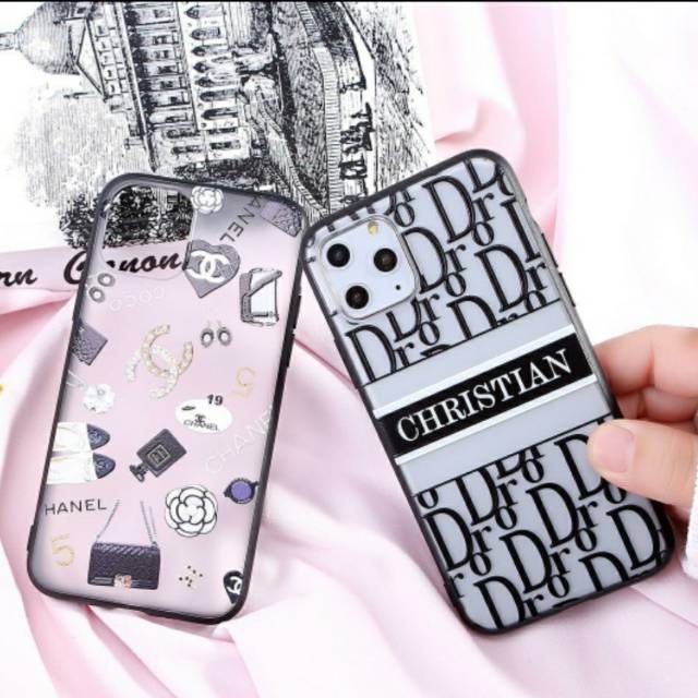 (Moza) SoftCase Motif Lv Samsung A21 A50/A50S/A30S A01/M01 A10S A20S A11/M11 Transparant Fuze
