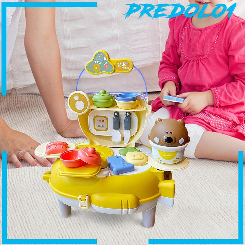 [Predolo1] Mainan Rumah Bermain Anak Pretend Playset Adorable Realistis Untuk Travel Party Trip