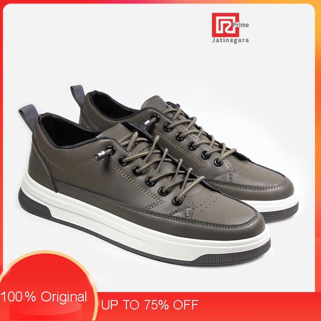 Rockvalley VIAANO | Sepatu Sneakers Pria B06.017 [ Olive ]RAMAYANA JAKTIM