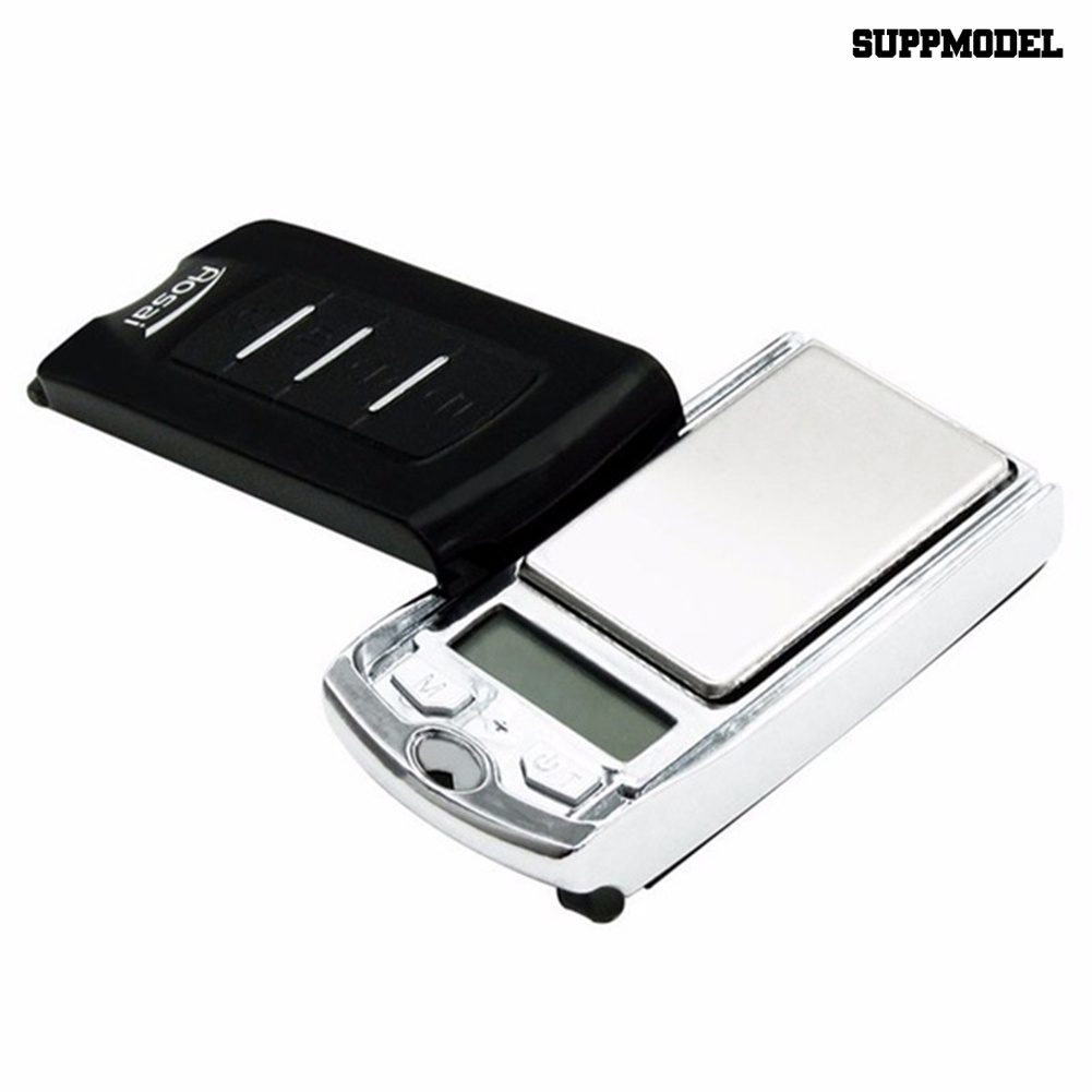 [SM Otomatis] 200g/0.01g Mini Portable Perhiasan Electronic Scale Balance Car Key Ring Gantungan Kunci