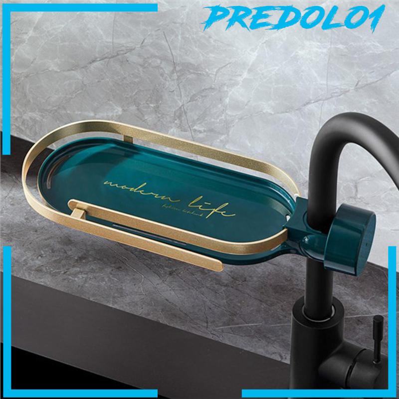 [Predolo1] Faucet Drain Rack Kitchen Tempat Spons Kran Untuk Laundry Room Kitchen