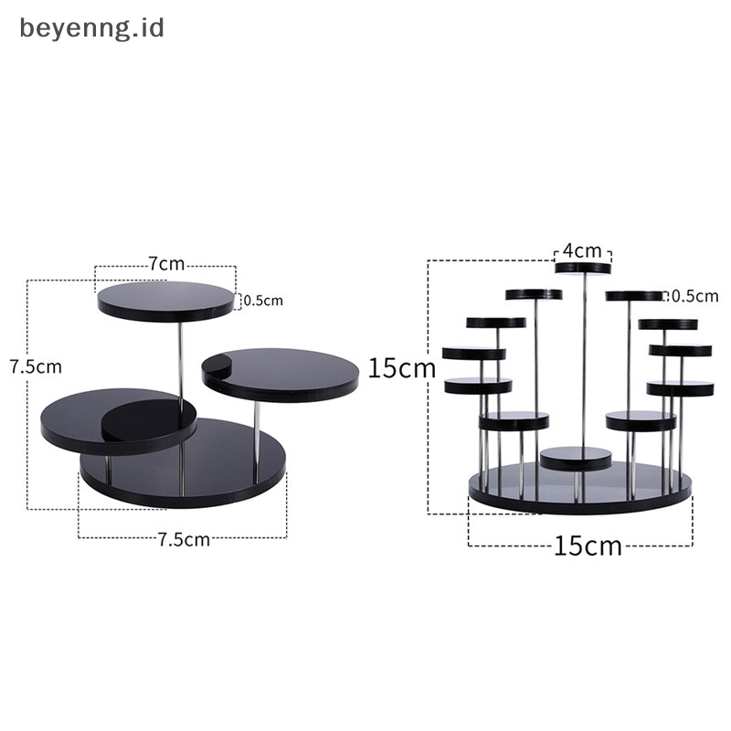 Beyen Cupcake Stand Akrilik Display Stand Untuk Perhiasan Kue Dessert Rack Party Decor ID