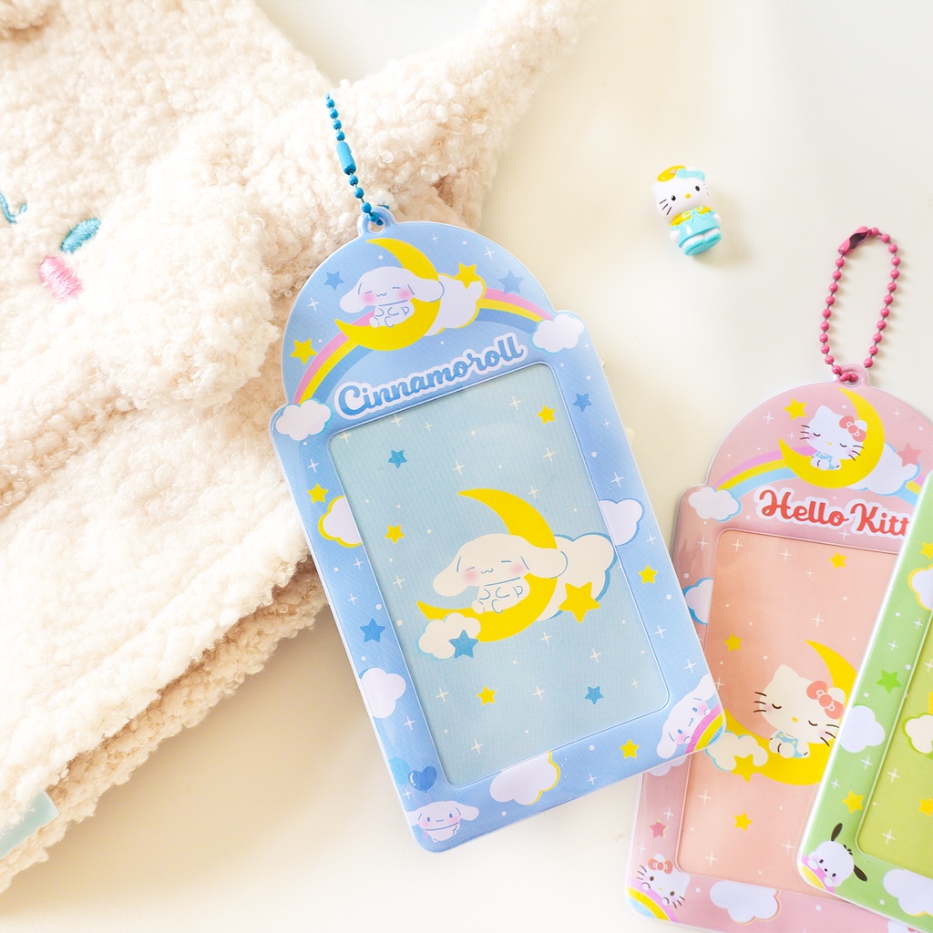 Galicici Sanrio Gaya Yang Sama Cloud Series Card Case/Kulomi Pochacco Tempat Penyimpanan Kartu Kecil/Student Card ID Protection Case