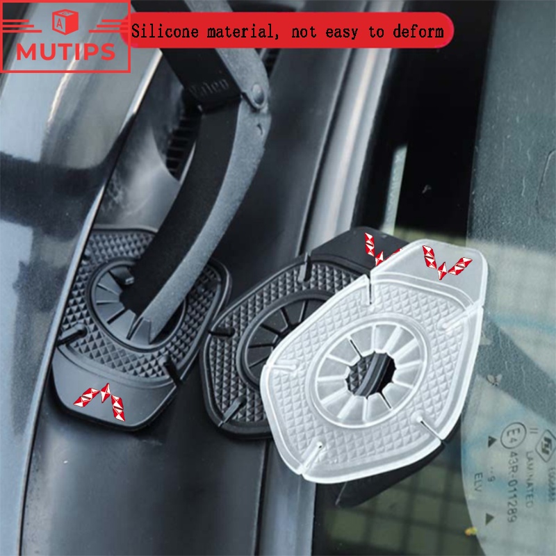 Wuling Wiper Kaca Depan Mobil Penutup Pelindung Lengan Lubang Silikon Lubang Debu Aksesoris Anti Daun Untuk Confero Cortez Almaz Confero s