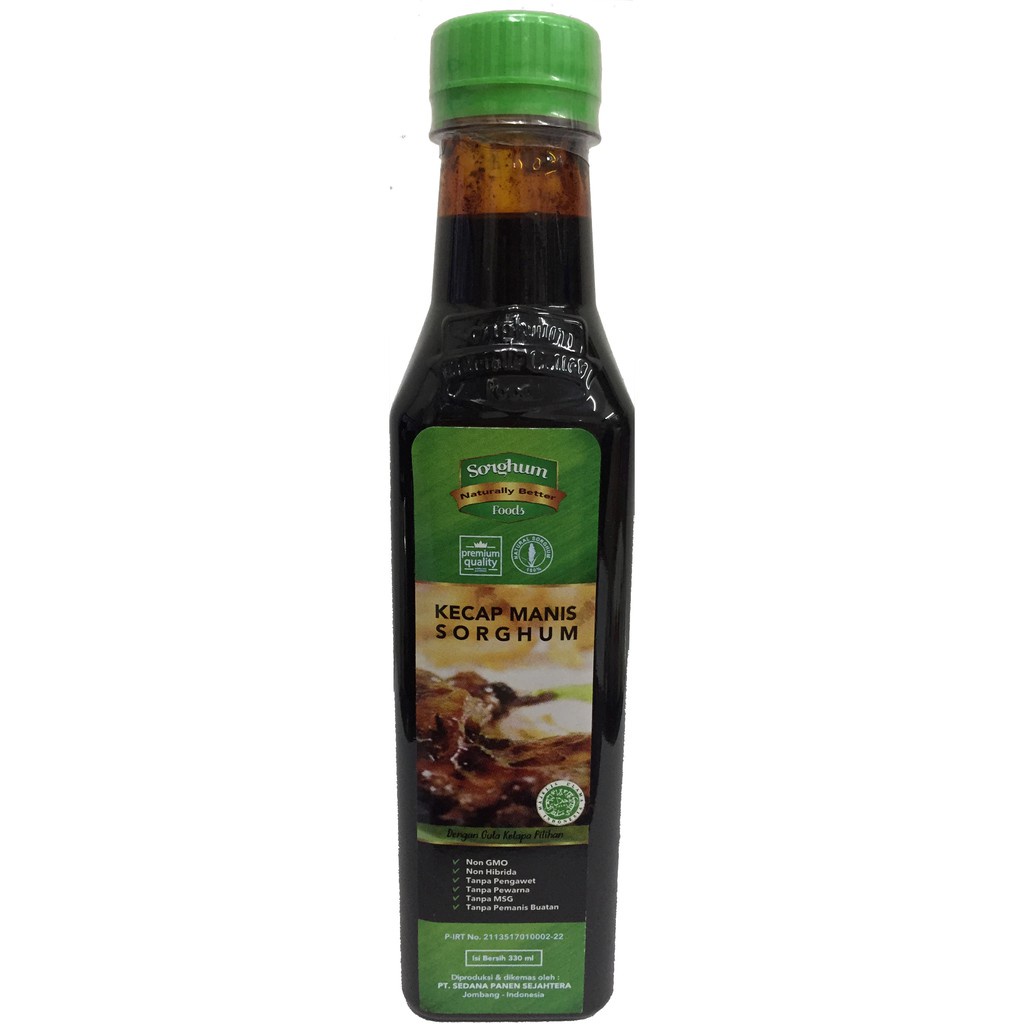 

Sorghum Foods Kecap Manis Sorghum Kelapa 330ML (CitraFood)