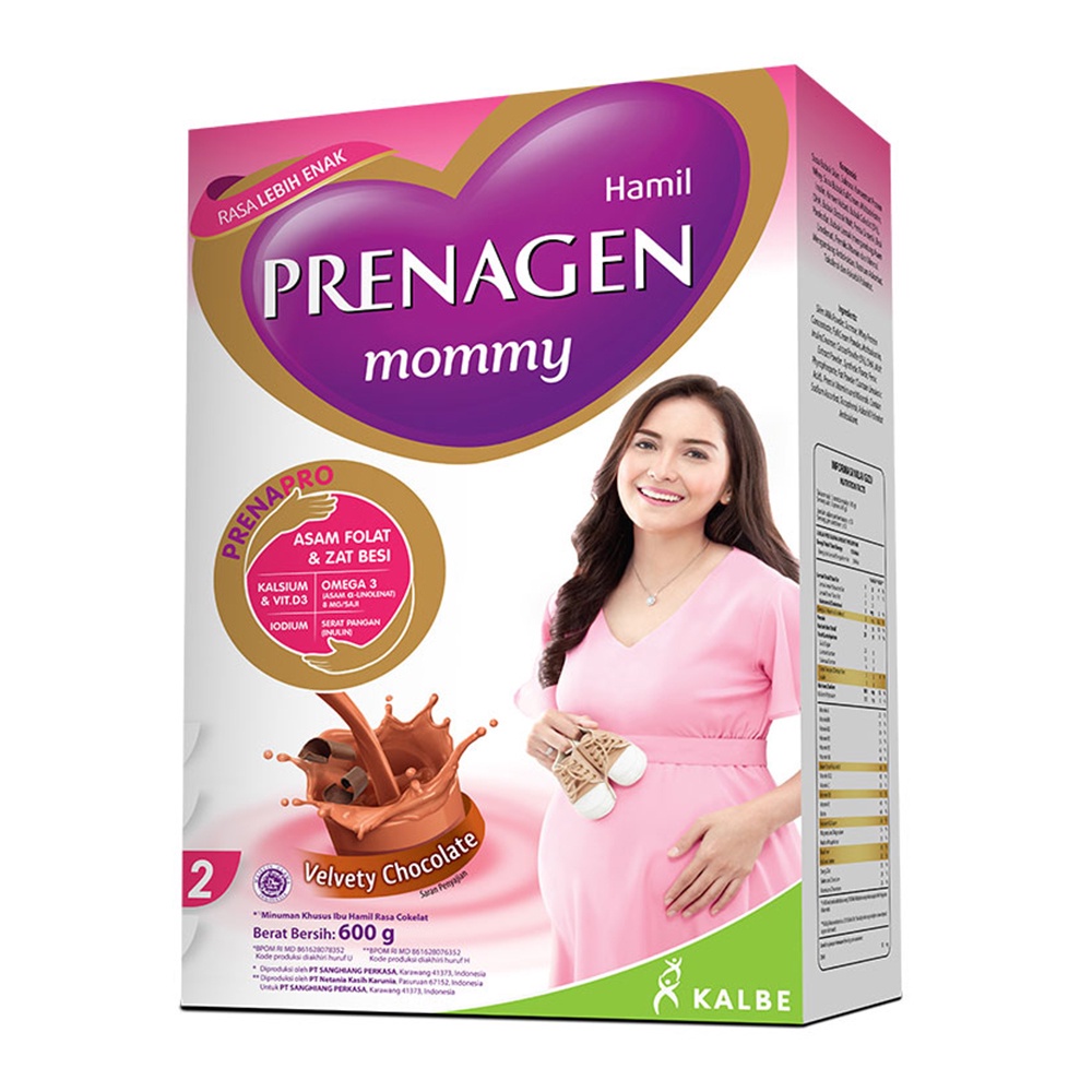 Prenagen Mommy Velvety Choco 2x300 gr Susu Ibu Hamil