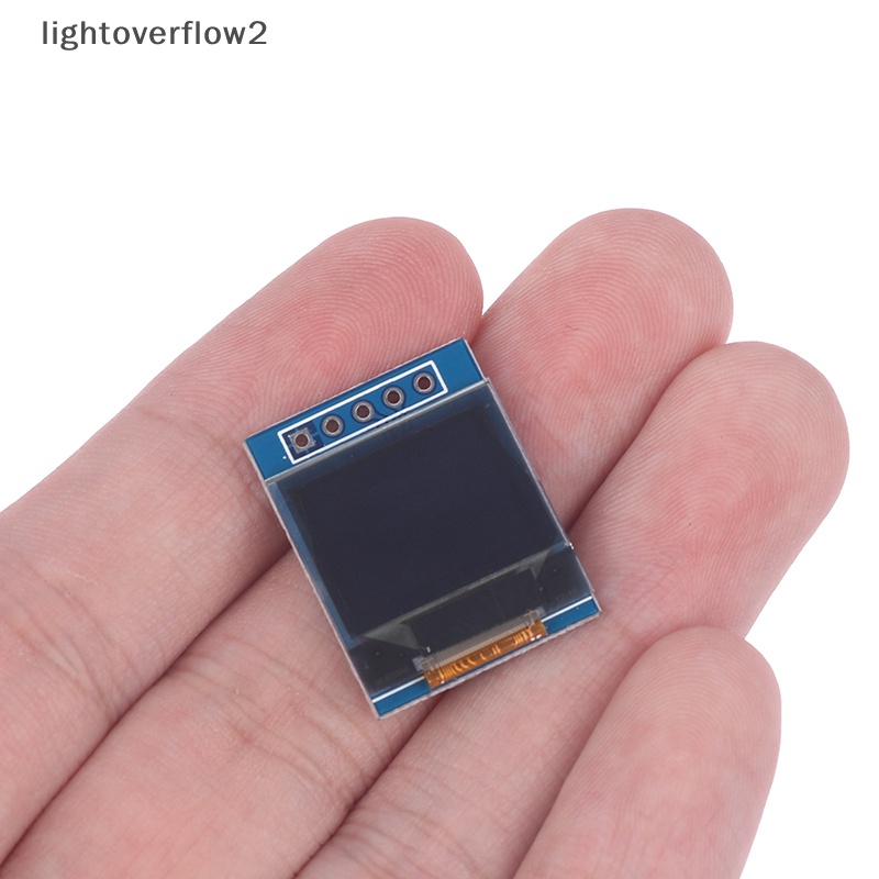 [lightoverflow2] Modul OLED 0.66 inch 6448layar Putih64 * 48 64x48 SPI IIC I2C Interface OLED [ID]
